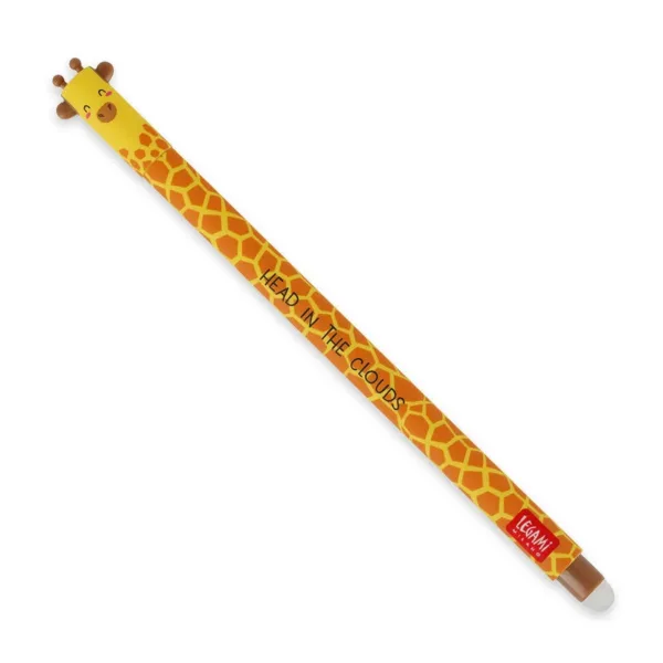 stylo gel girafe