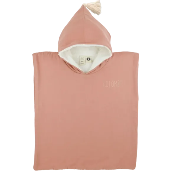 poncho bois de rose