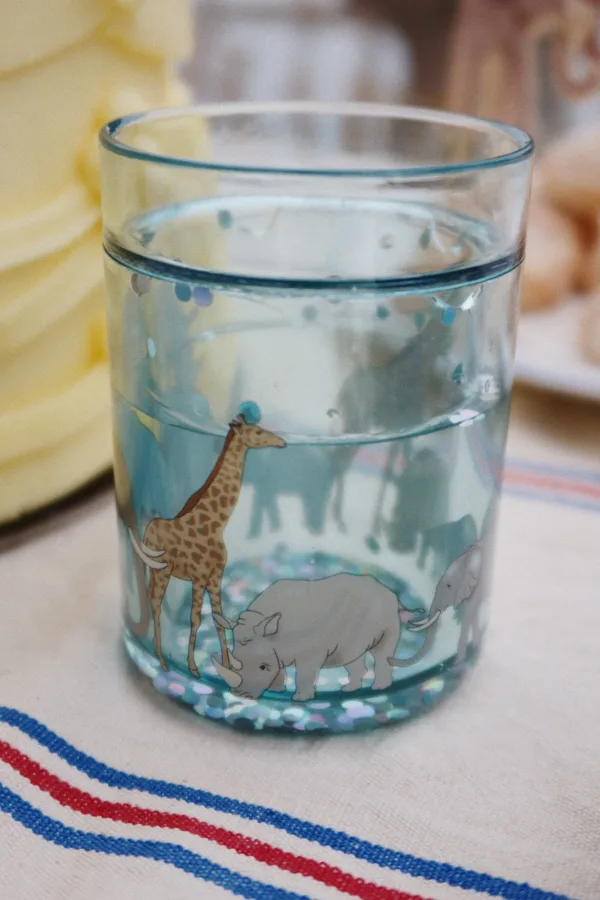 verre glitter safari