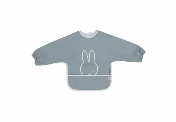 Bavoir à manches Miffy Peekaboo - Sea Green