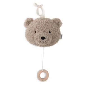 peluche musicale olive green teddy bear