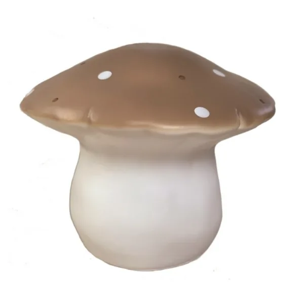 Lampe veilleuse champignon - Moyen Chocolat