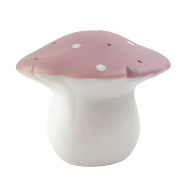 champignon lampe veilleuse lila