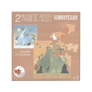 puzzle magnétique montagne