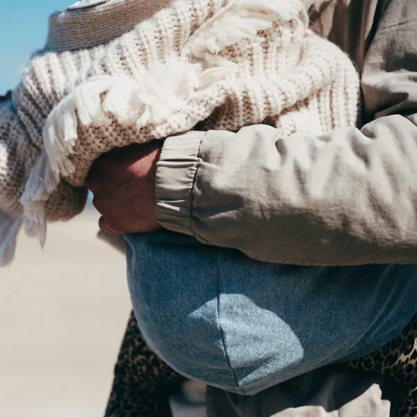 porte enfant denim