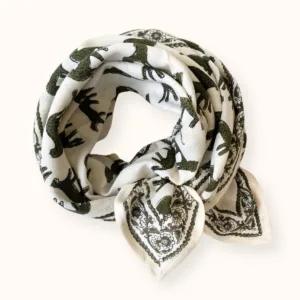 Grand foulard Latika Bengale Eucalyptus