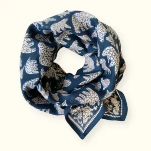 grand foulard latika ours orage