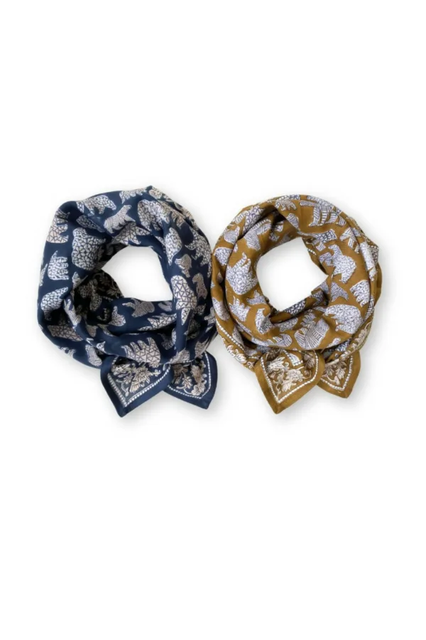 grand foulard latika ours orage