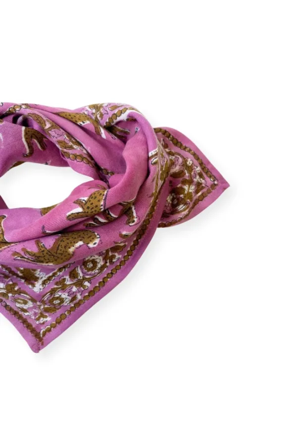 Petit foulard Manika - Bengale Fuchsia