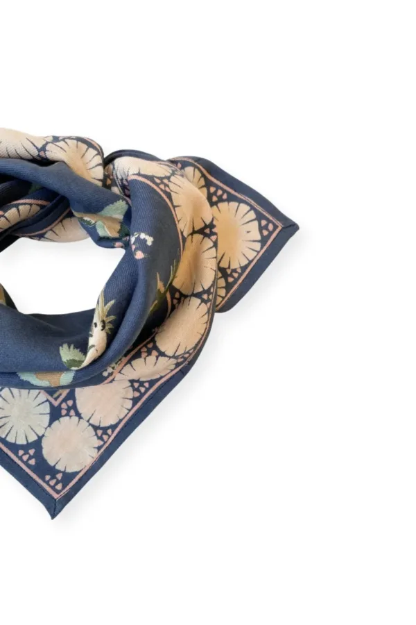 Petit foulard Manika - Cerisier Orage