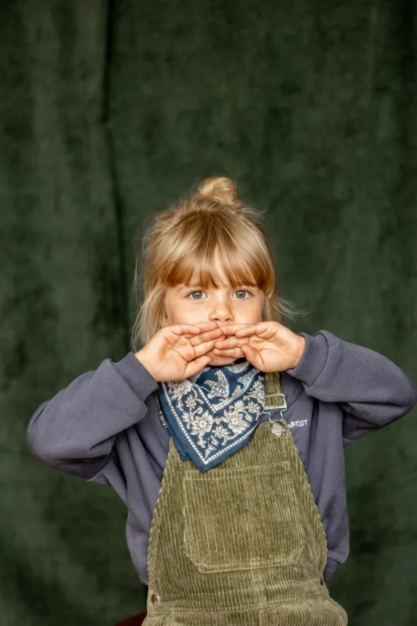 Petit foulard Manika - Ours Orage