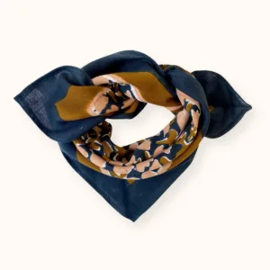 foulard manika tulipe orage