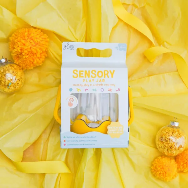 jar sensorielle lumineuse jaune