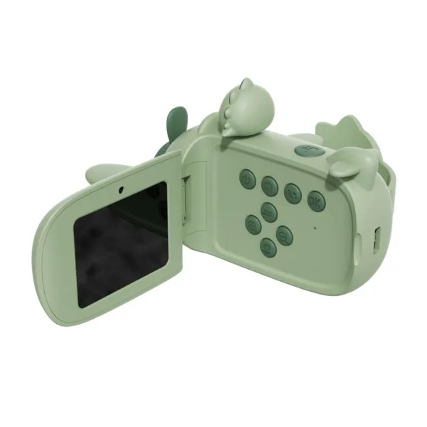 caméscope dino green