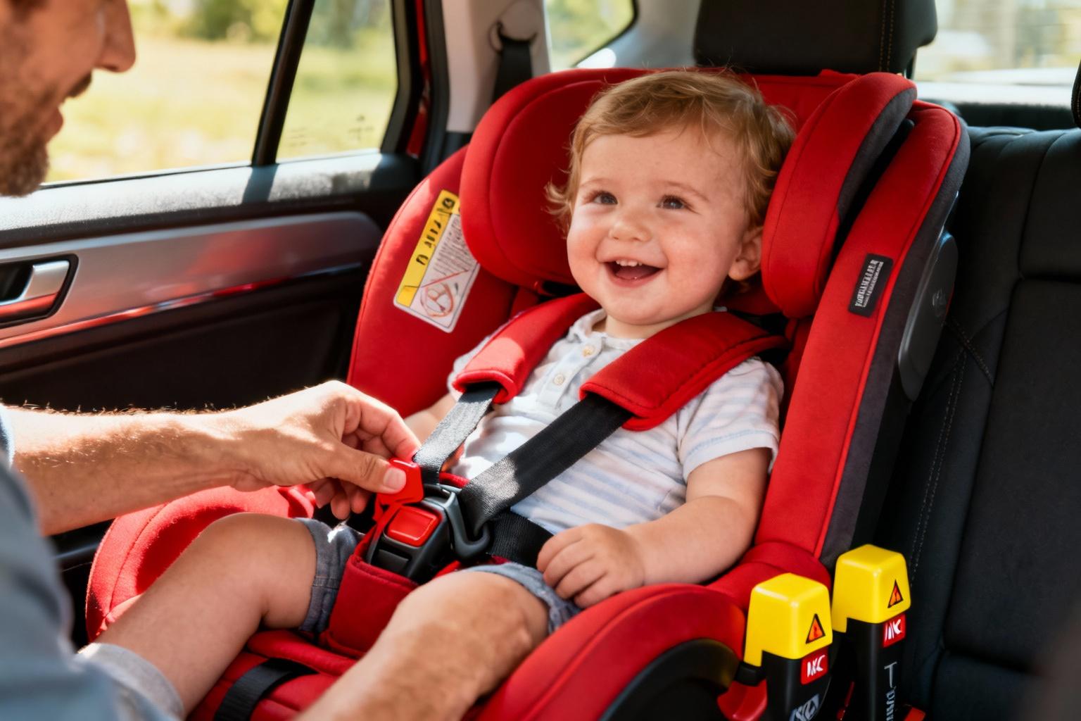 Sécuriser les trajets avec votre enfant de 3 ans en voiture