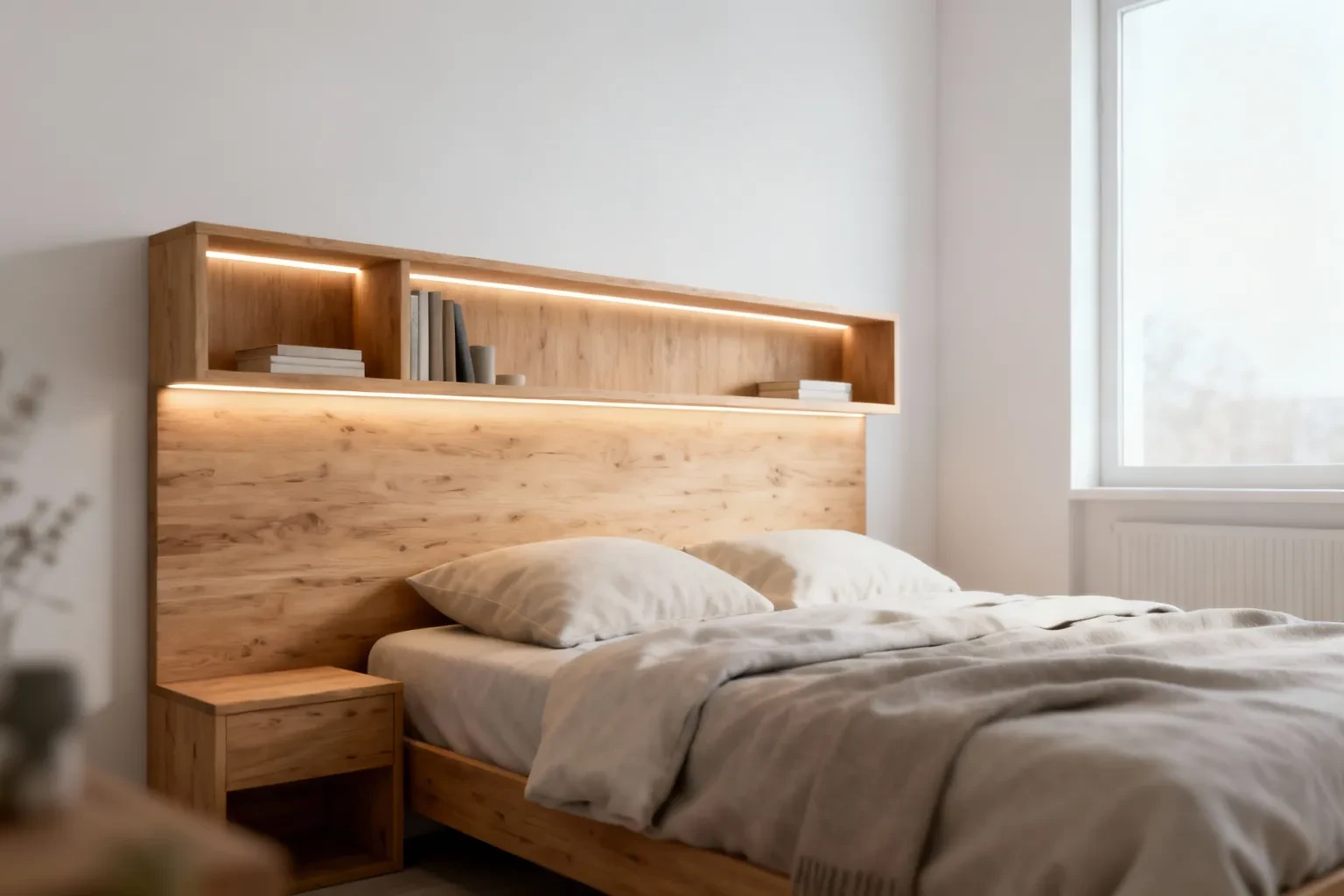 Fabriquer une tête de lit avec rangement : guide pratique et économique
