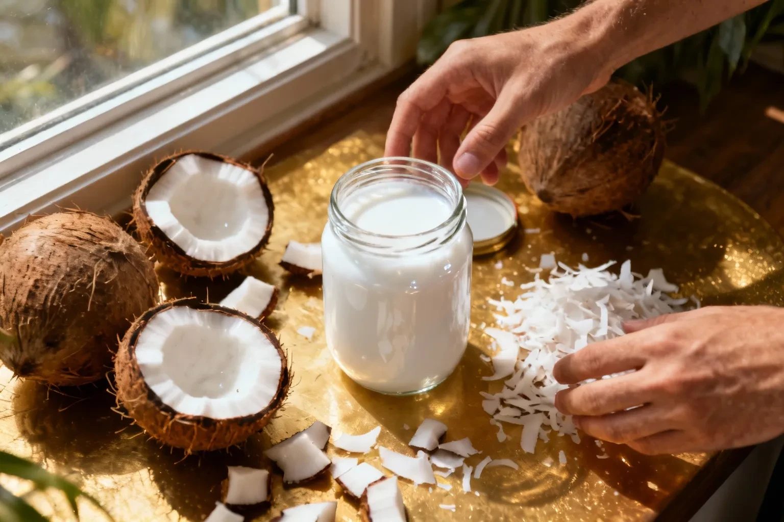 Comment faire du lait de coco maison en 10 minutes chrono
