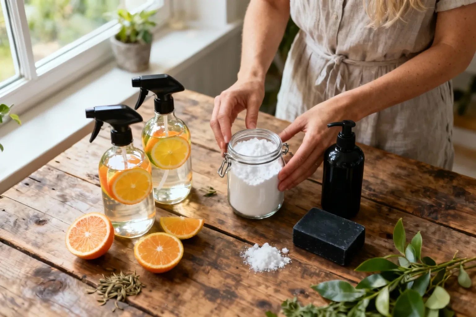 Comment fabriquer ses produits ménagers maison facilement