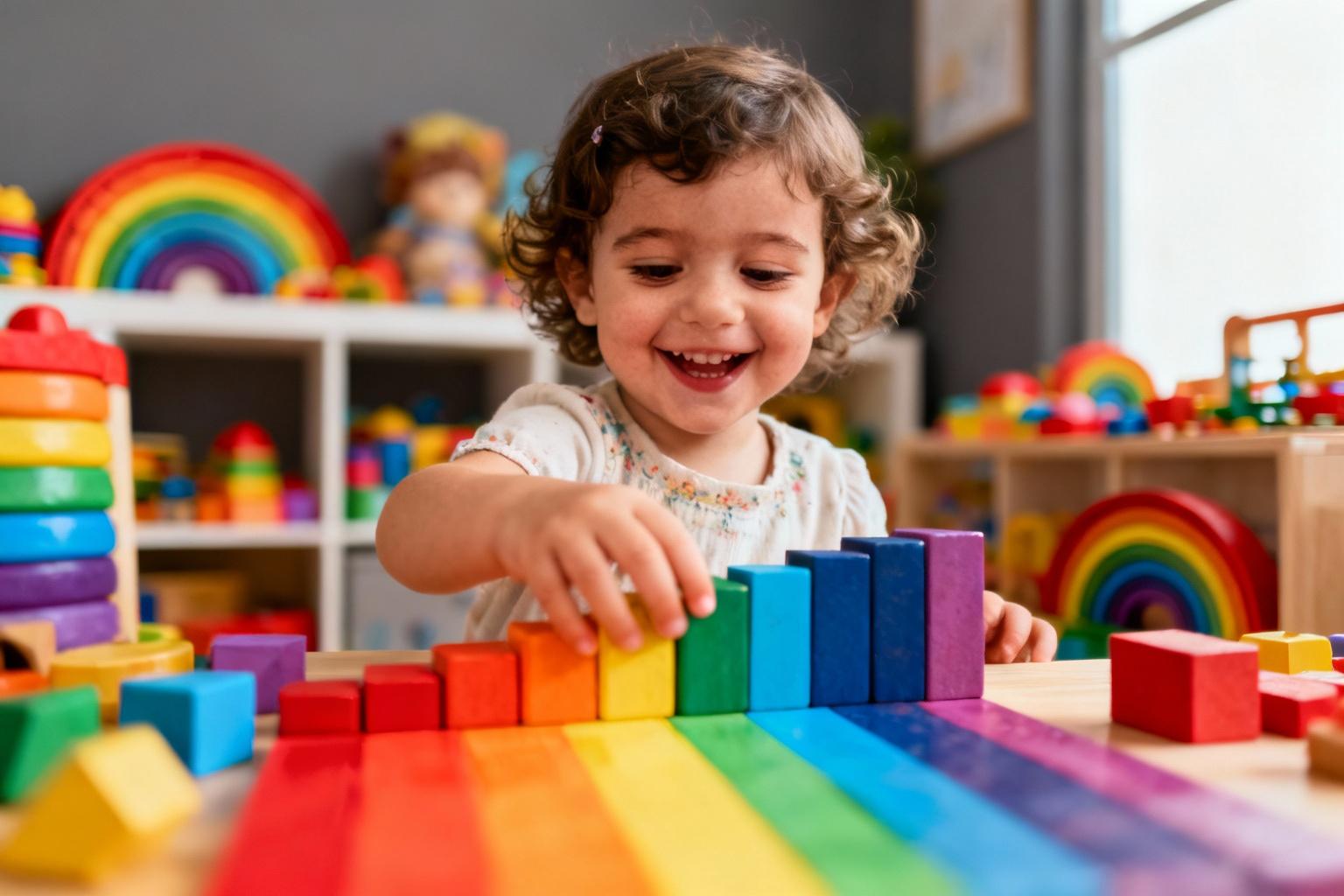 8 méthodes simples pour enseigner les couleurs à votre enfant de 3 ans