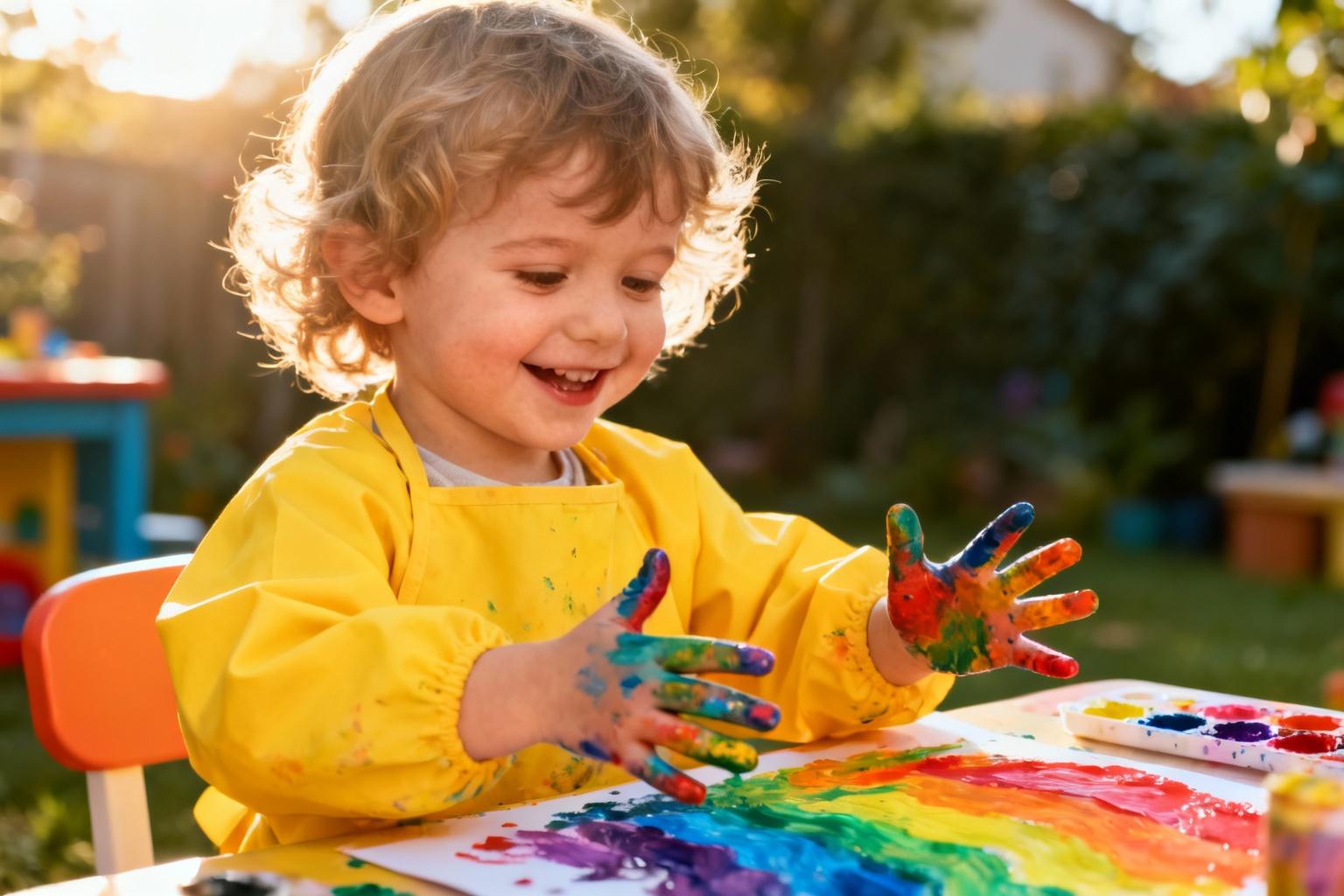 15 loisirs créatifs pour développer les talents de votre enfant de 3 ans
