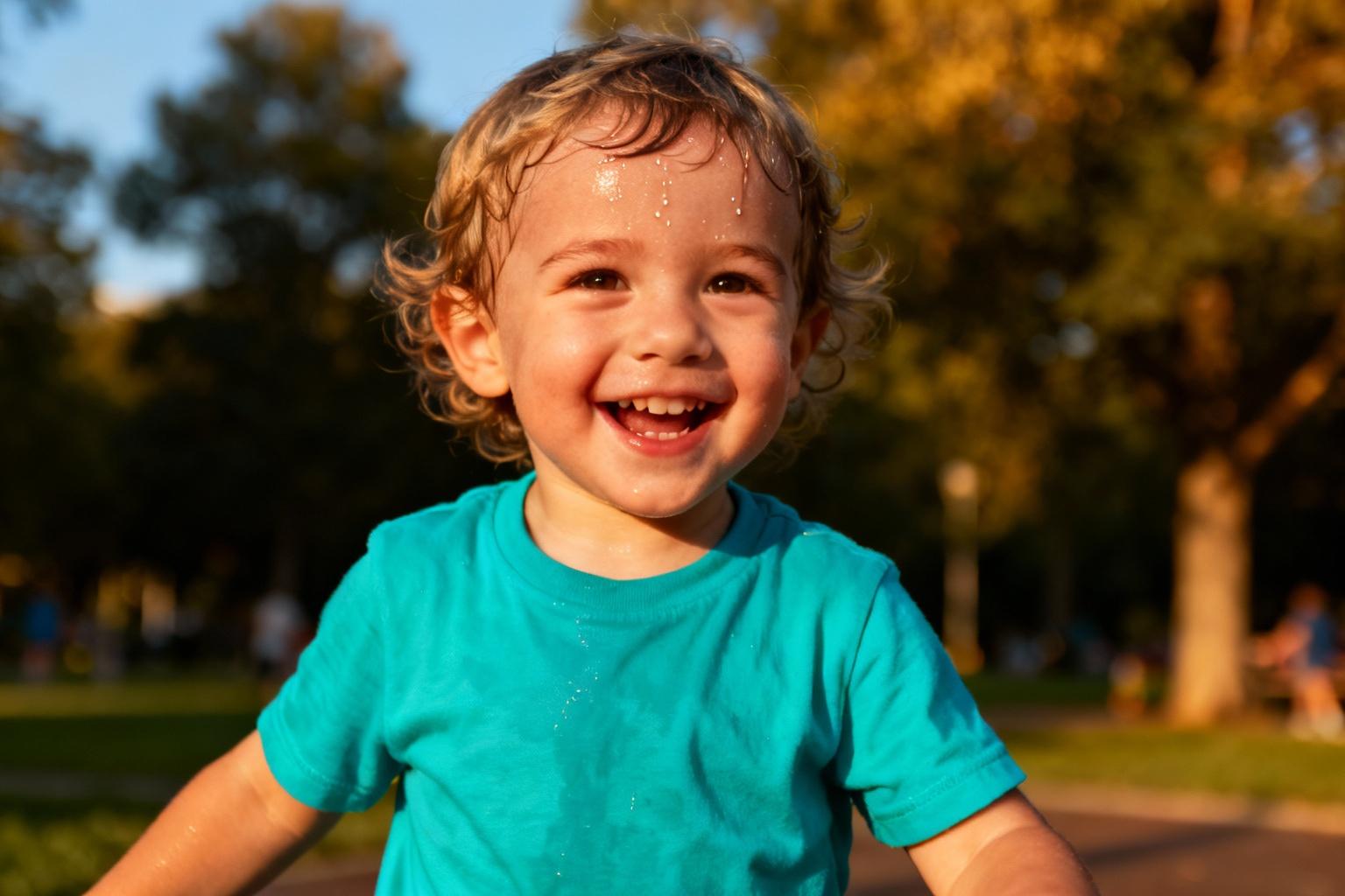 Pourquoi votre enfant de 3 ans transpire beaucoup et comment l’aider