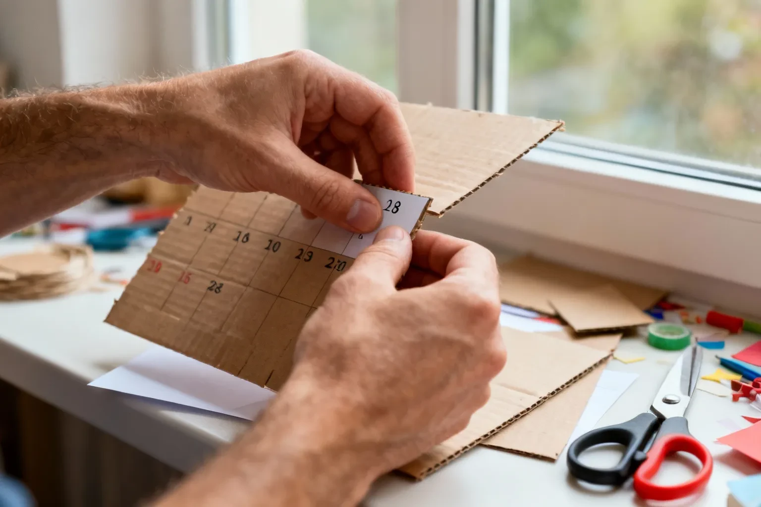 Comment fabriquer un calendrier fait maison en 30 minutes chrono