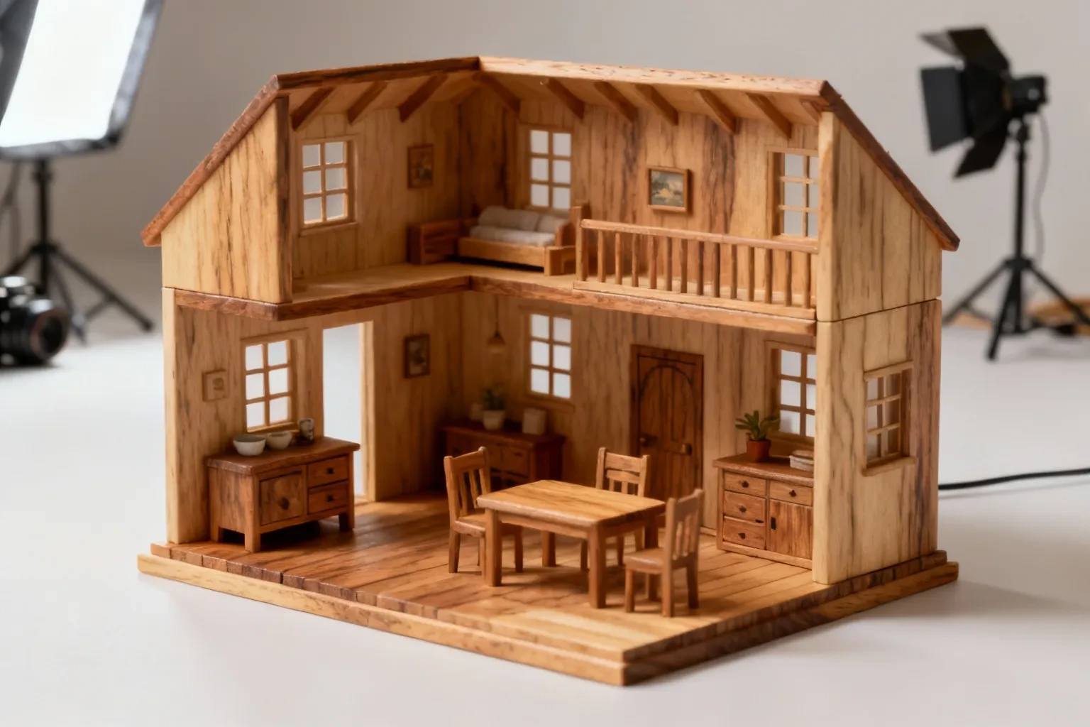 Comment fabriquer une maison de poupée fait main avec du bois ou du carton