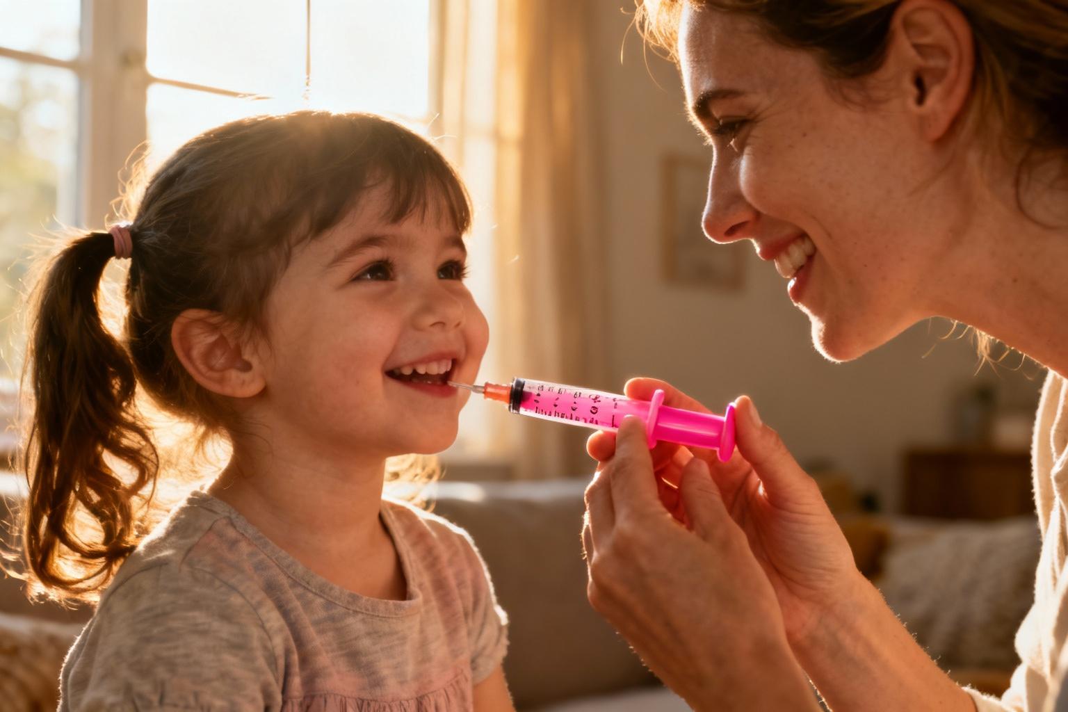 Comment donner un antibiotique à un enfant de 3 ans sans stress