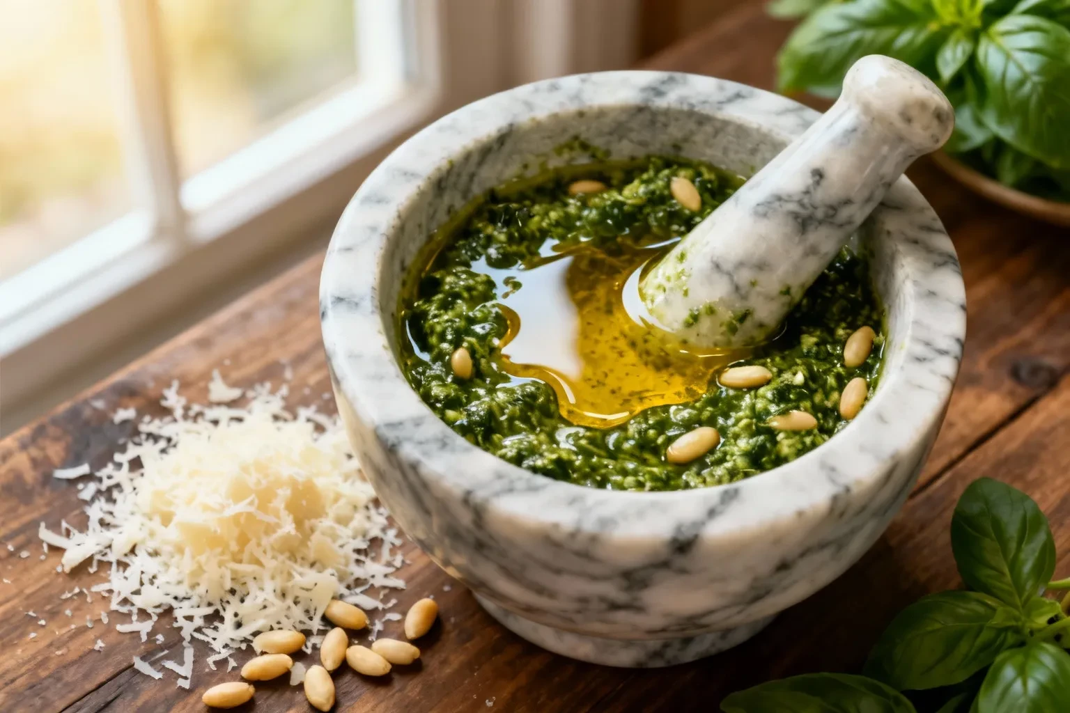 Comment faire un pesto maison parfait en 10 minutes