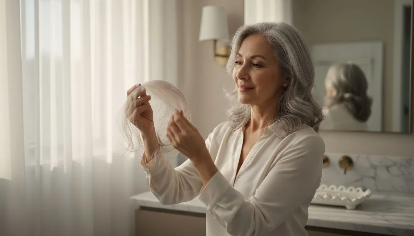 À 62 ans, ce complément capillaire lui a rendu sa confiance en 30 secondes