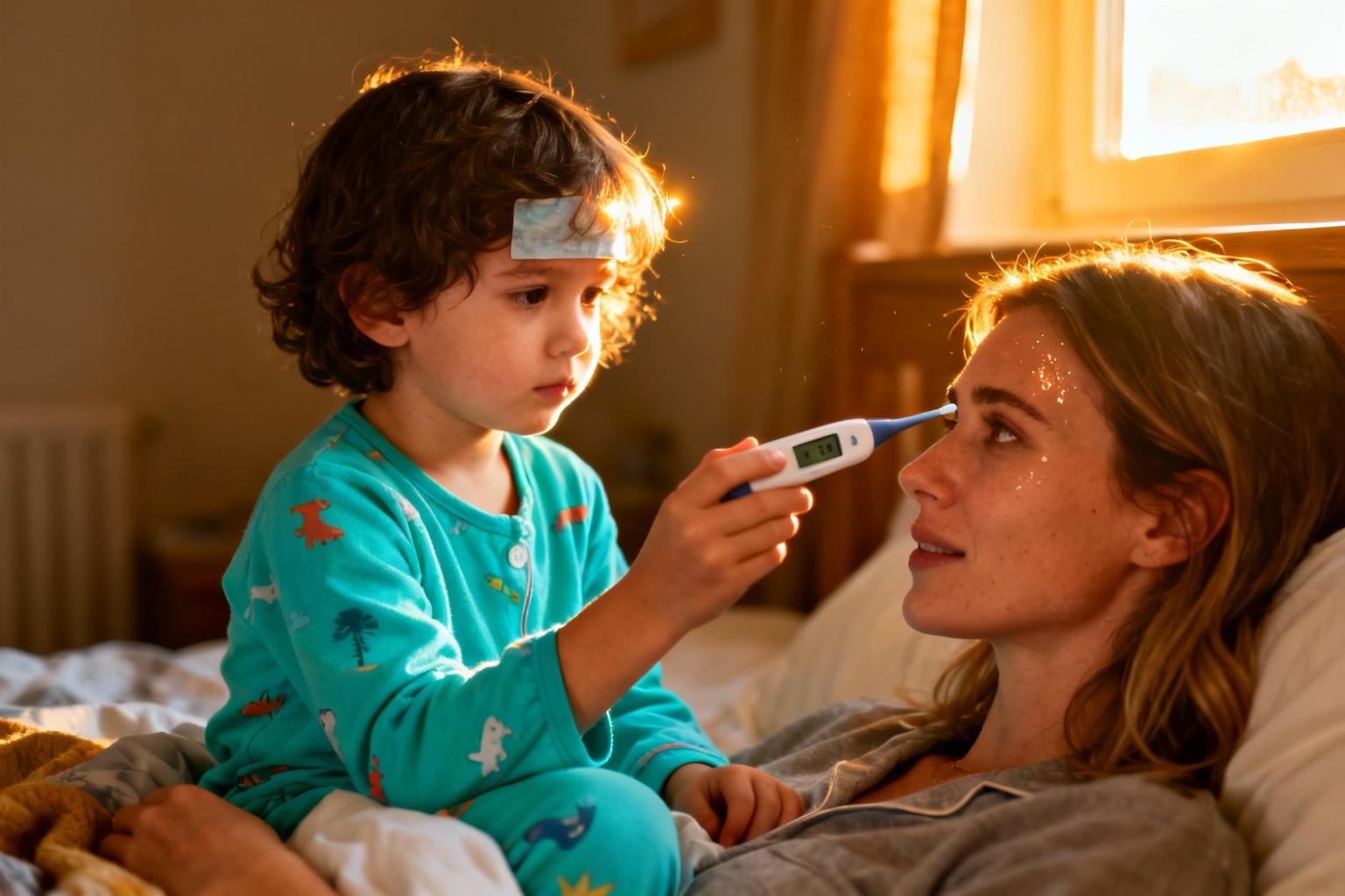 Fièvre enfant 3 ans : comment réagir et quand s’inquiéter