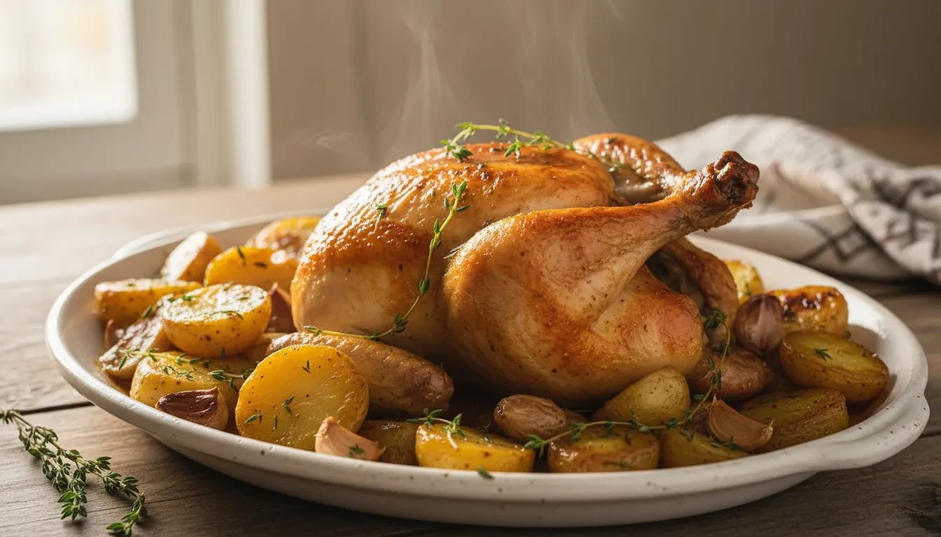 À 53 ans, elle cuit son poulet comme ça depuis 20 ans et ses invités redemandent toujours