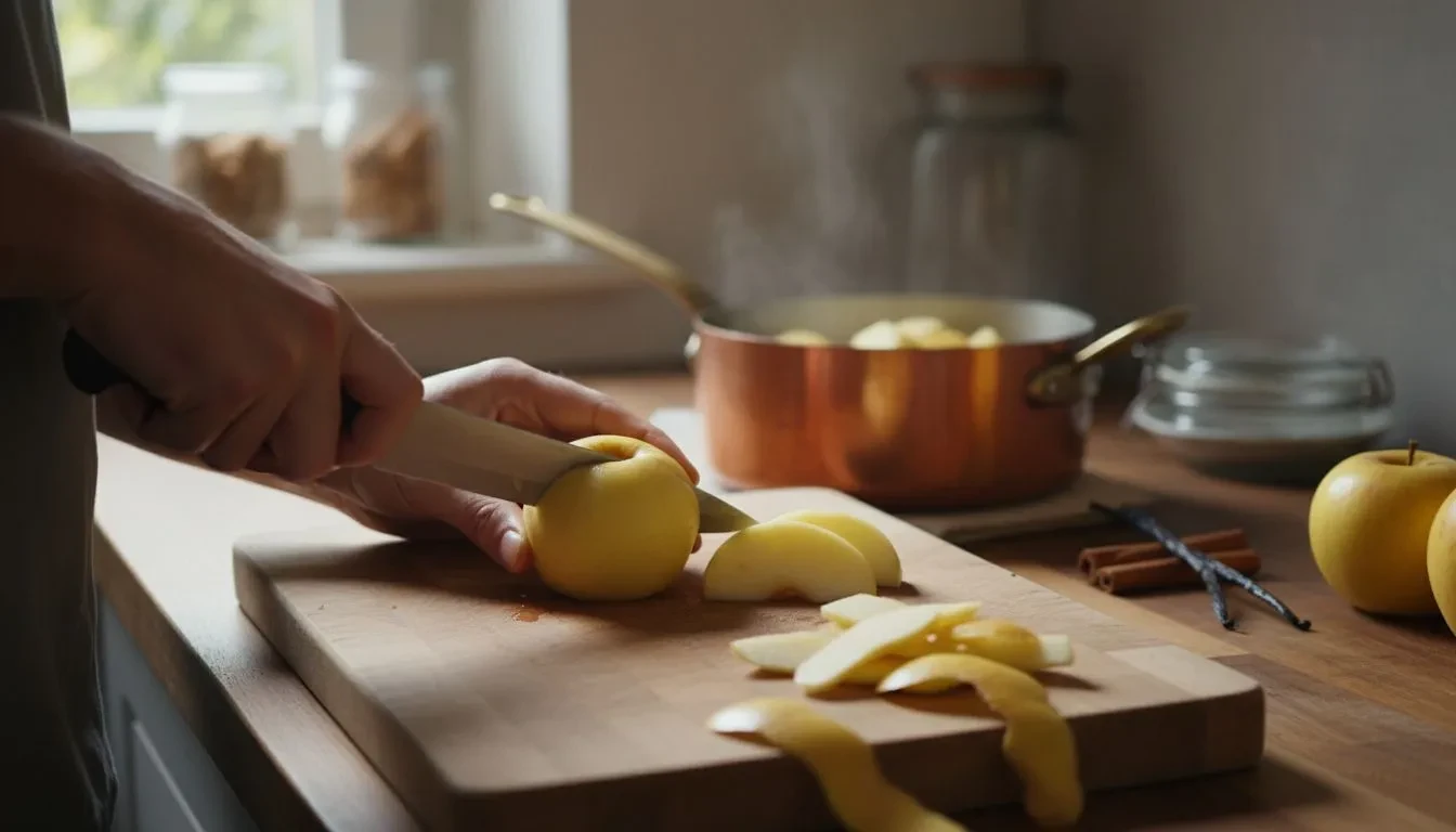 Un kilo de pommes, 20 minutes : elle divise son budget compote par trois