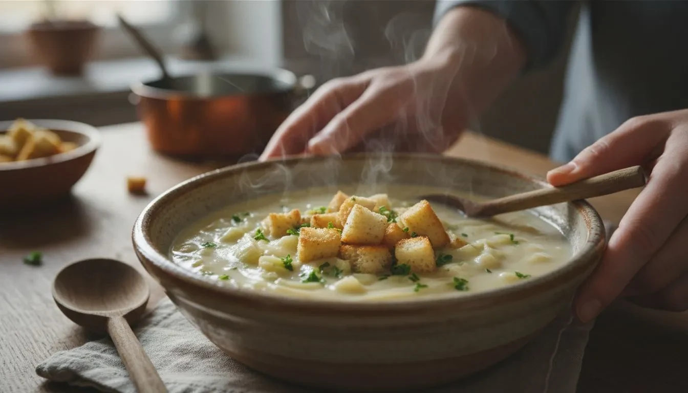Elle préparait cette soupe depuis toujours : à 53 ans, son secret hivernal tient en 3 ingrédients